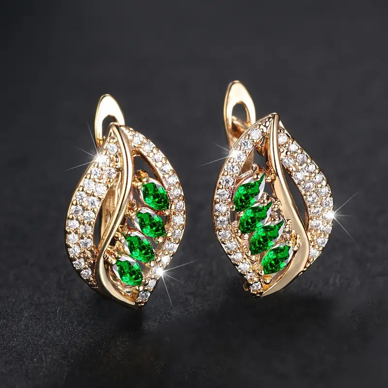 Isola Verdancia Earrings | Gold