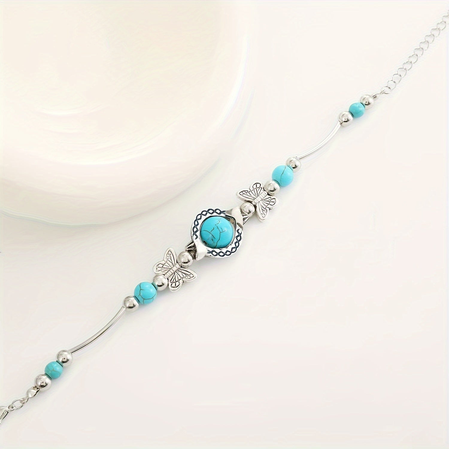 Oasis Butterfly Drift Bracelet | White Gold